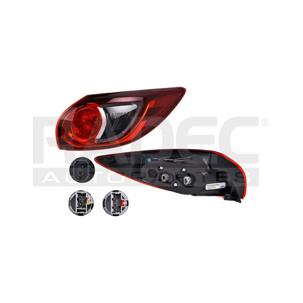 Calavera Exterior Mz Cx5 13-16 Lado Derecho Mx