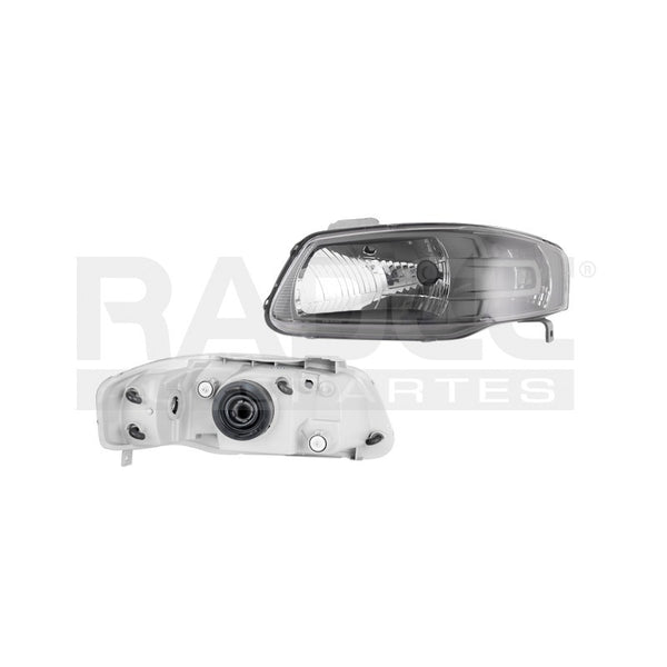 Faro Vw Pointer 06-09 Fondo Gris Tyc Izq