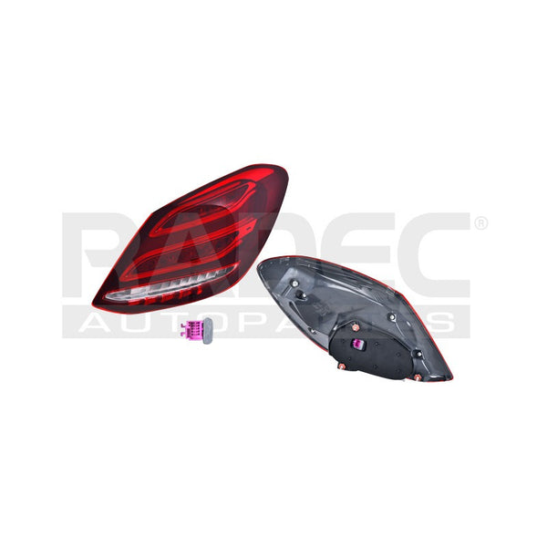 Calavera Mc Clase C 15-16 C/leds Lado Derecho Mx