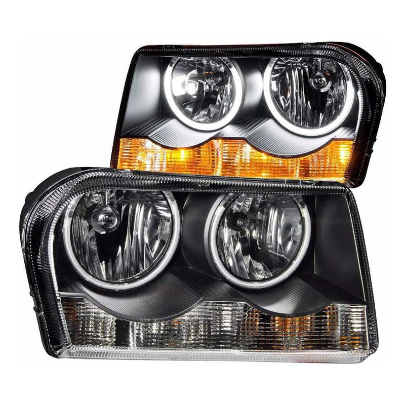 Chrysler 300 05-10 Faros Negros O Claros Halo