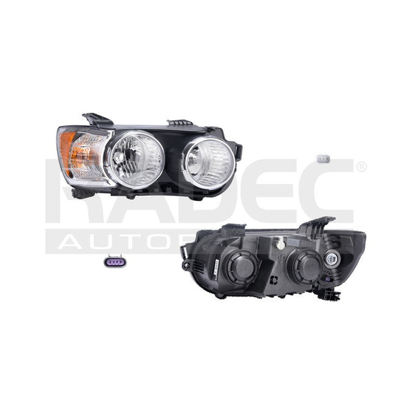Faro Cv Sonic 12-16 Ltz C/aro Cromado Original Der
