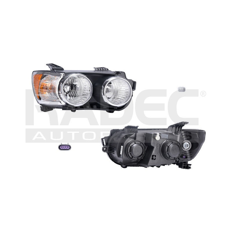 Faro Cv Sonic 12-16 Ltz C/aro Cromado Original Der