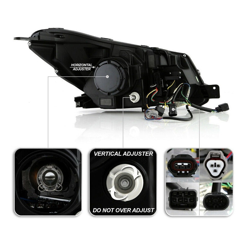 Subaru Forester 2014-2016 Par De Faros Xenon Hid