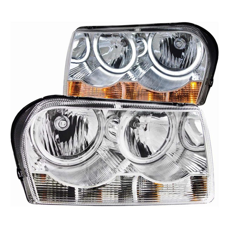 Chrysler 300 05-10 Faros Negros O Claros Halo