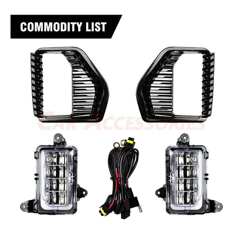 Gmc Sierra 2019-2021 Par De Faros De Niebla Kit