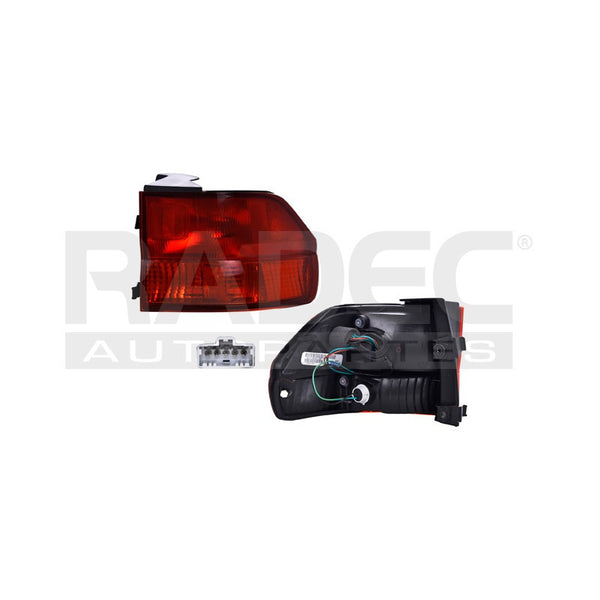 Calavera Exterior Hd Odyssey 99-01  Rojo Lado Derecho