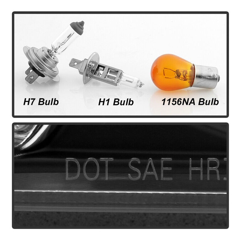 Audi A3 2009-2012 Faros De Projector Negros