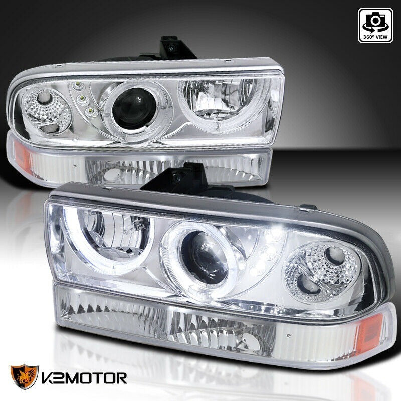 Chevrolet S10 / Blazer 98-04 Faros Y Cuartos Claros