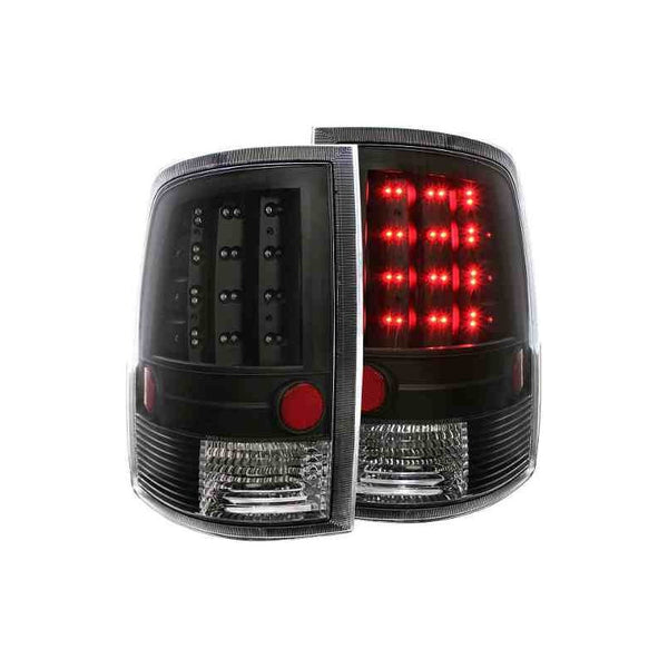 Dodge Ram 09-up L.e.d T.l Black