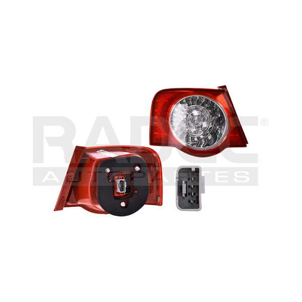 Calavera Exterior Vw Passat 06-10 C/leds Lado Izquierdo Mx