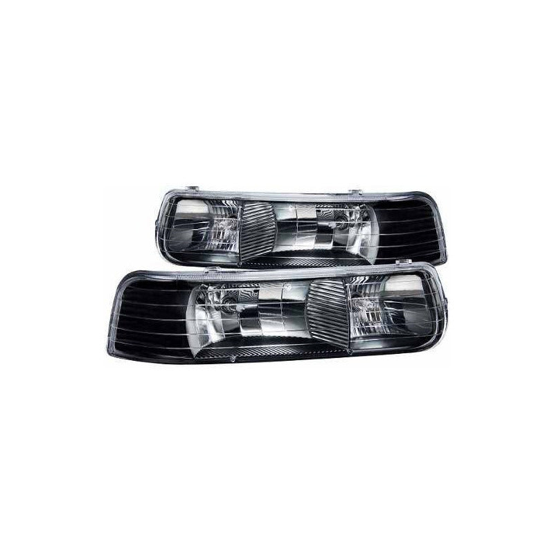 Silverado 99-02 Faros Negros