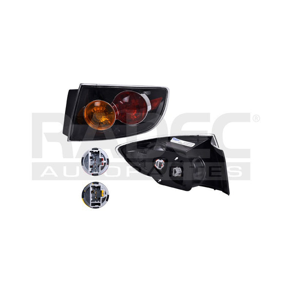 Calavera Exterior Mz 3 06-09 4 Puertas Lado Derecho Mx