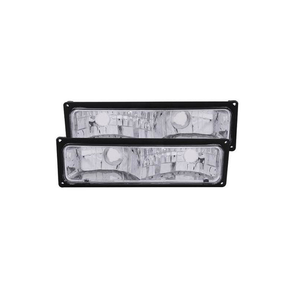 Chevy Full Size 88-98 P/signal Lights Black Frame