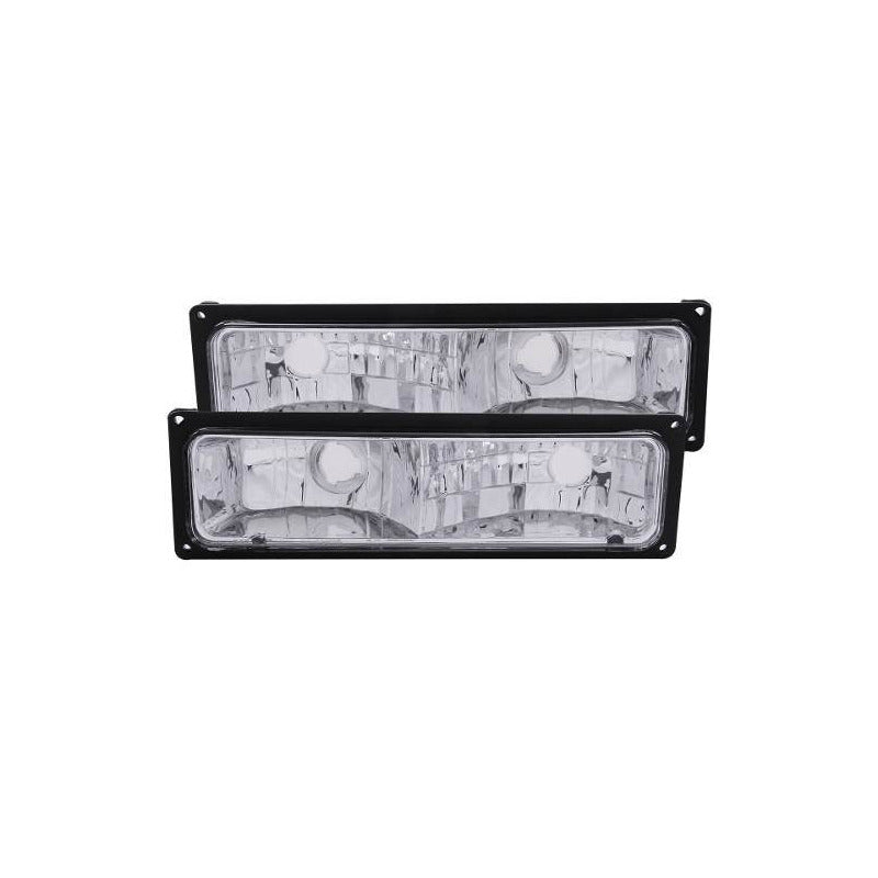 Chevy Full Size 88-98 P/signal Lights Black Frame