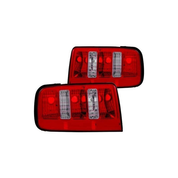 Ford Mustang 05-09 T.l Red/clear (2010 Style)