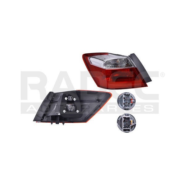 Calavera Exterior Hd Accord 13 4 Puertas Lado Izquierdo